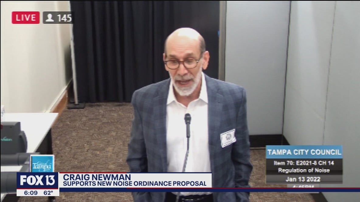 Heated debate continues over Tampa noise ordinance